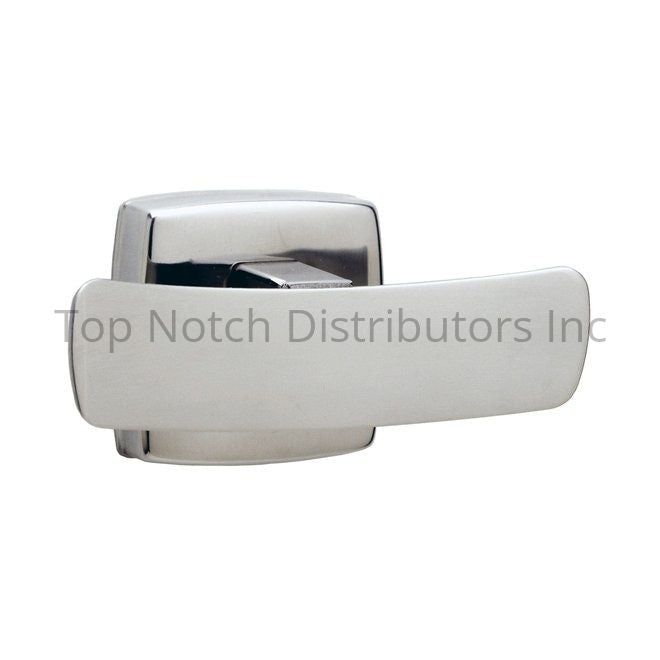 Bobrick B7672 Double Robe Hook Bright Stainless Steel Sparrow Supply