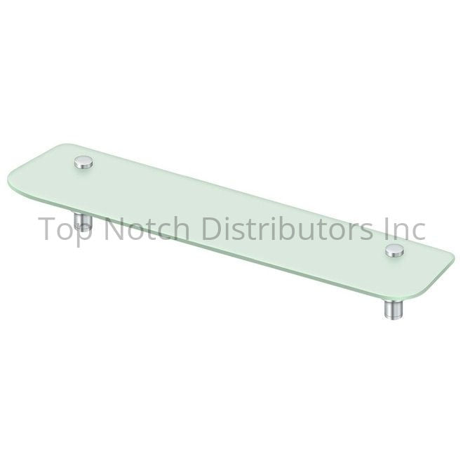 Deltana BBS2750-26 27-1/2" Shampoo Shelf with Glass BBS Series; Bri... Sparrow Supply
