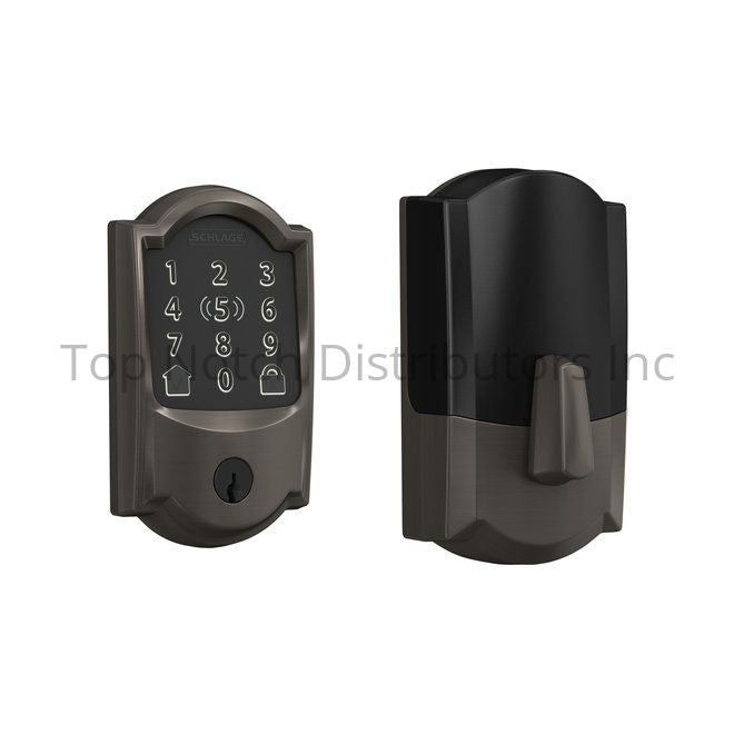 Schlage Residential BE499WBCAM530 Camelot Encode Plus Smart Wifi De... Sparrow Supply