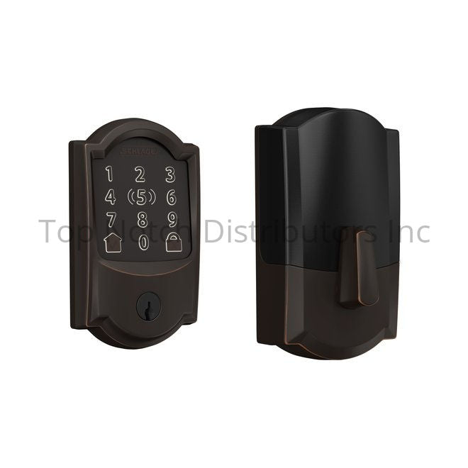 Schlage Residential BE499WBCAM716 Camelot Encode Plus Smart Wifi De... Sparrow Supply