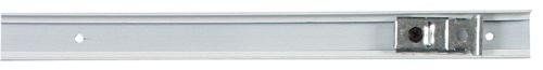 Best Hinges BF300148 48" (4') 4 Door Steel Track with Pivot Bracket # 522068 White Finish Sparrow Supply