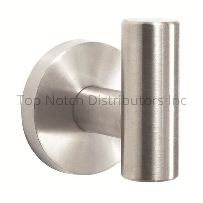 Amerock BH26542SS Arrondi Single Robe Hook Stainless Steel Sparrow Supply