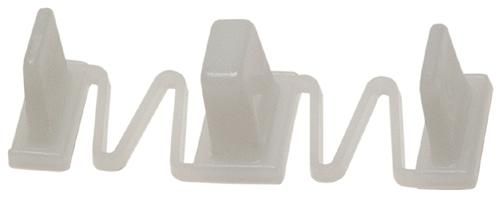 Best Hinges BP15072 Bypass Floor Guide # 541020 White Finish Sparrow Supply