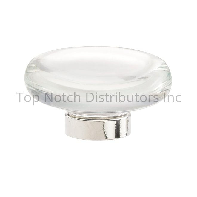 Amerock BP36652CPN 1-3/4" (44 mm) Flat Glacio Crystal Cabinet Knob ... Sparrow Supply