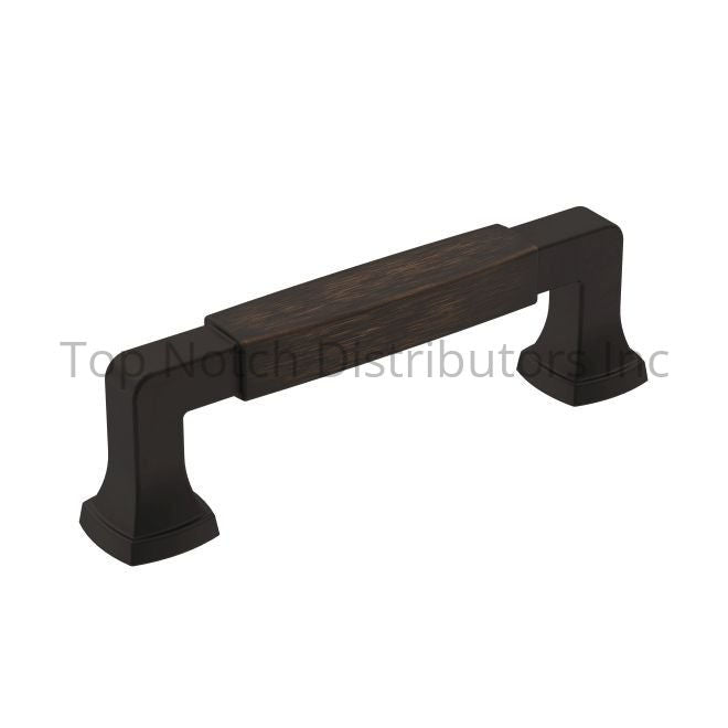 Amerock BP36887ORB Stature 3-3/4" Center to Center Cabinet Pull Oil... Sparrow Supply