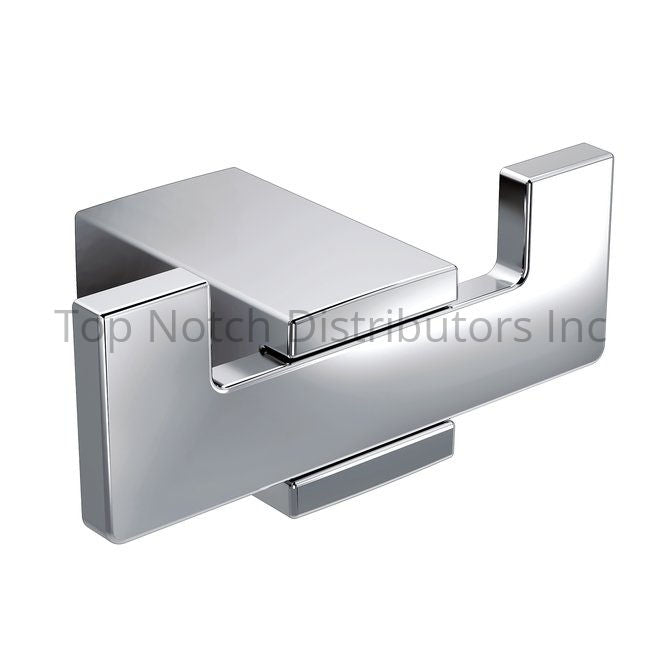 Moen BP3703CH Kyvos Double Robe Hook Bright Chrome Sparrow Supply