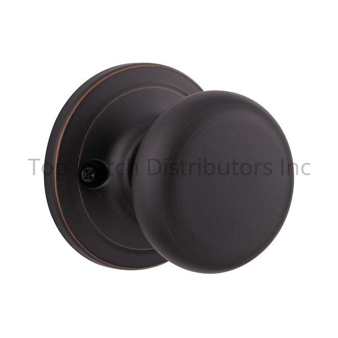 Kwikset CP788J-11P Clear Pack Juno Knob Half Dummy Venetian Bronze Sparrow Supply