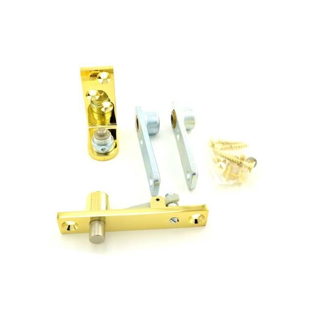 Best Hinges DAP33 Double Acting Pivot # 100460 Bright Brass Finish Sparrow Supply
