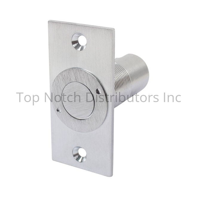 PAMEX DD05603SC Dust Proof Strike for Flush Bolts Satin Chrome Sparrow Supply
