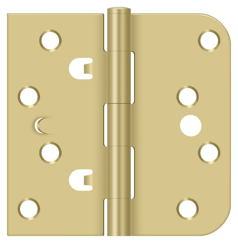 Deltana DE44058 Full Mortise Hinges - Satin Brass Sparrow Supply