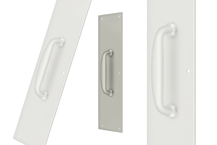 Deltana PPH55U15 Push Plates - Satin Nickel Sparrow Supply