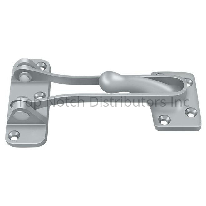 Deltana DG425U26D 4" Door Guard; Satin Chrome Sparrow Supply