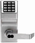 Alarm Lock DL2700IC26D Weather Resistant Trilogy Electronic Digital Lever Lock with Interchangeable Core for Best Prep Satin Chrome Finish Sparrow Supply