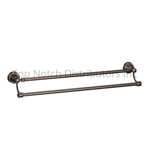 Moen DN3622ORB Bradshaw 24" Double Towel Bar Oil Rubbed Bronze Sparrow Supply