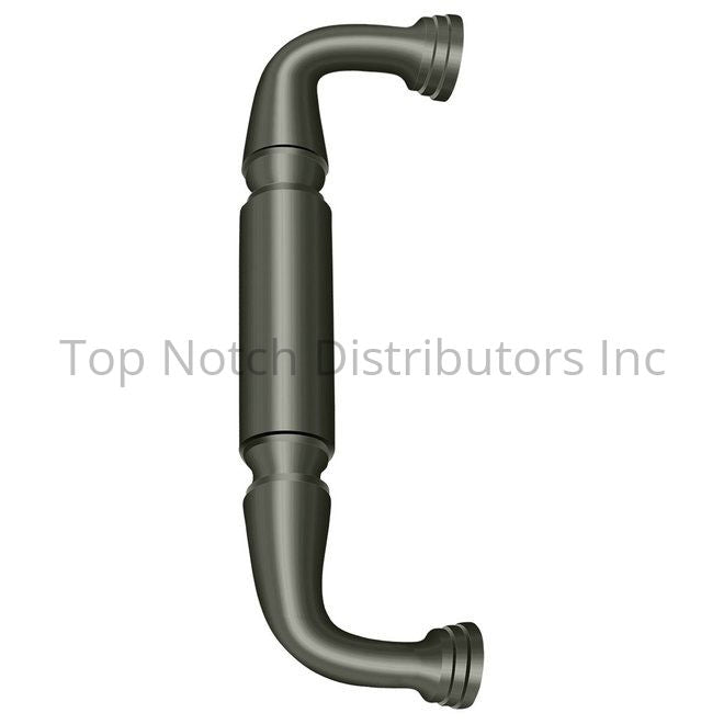 Deltana DP2574U15A Door Pull without Rosette; 8"; Antique Nickel Sparrow Supply