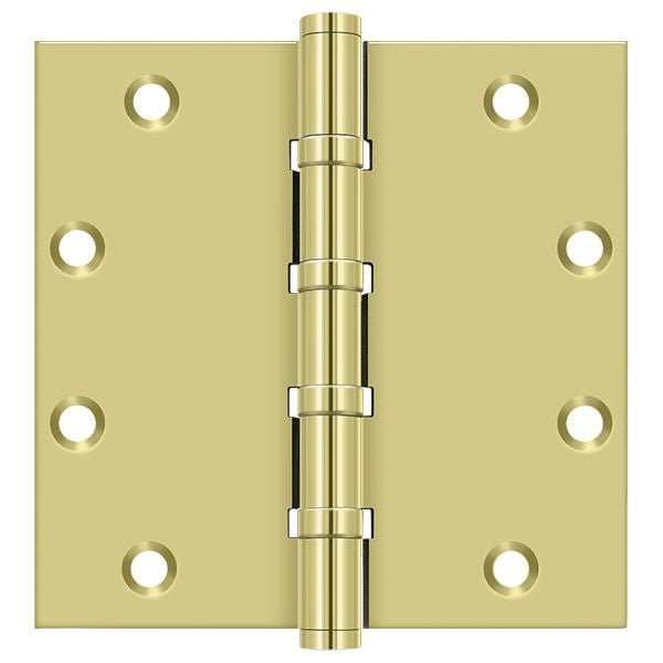 Deltana DSB55B3 Full Mortise Hinges - Brass Sparrow Supply