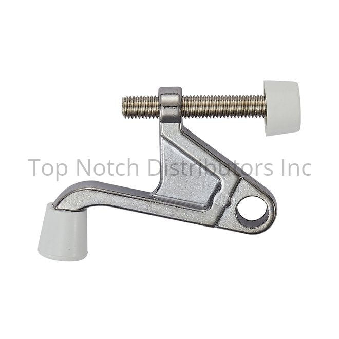 GEO DSHPHD-PC Heavy Duty Hinge Pin Door Stop Polished Chrome Sparrow Supply