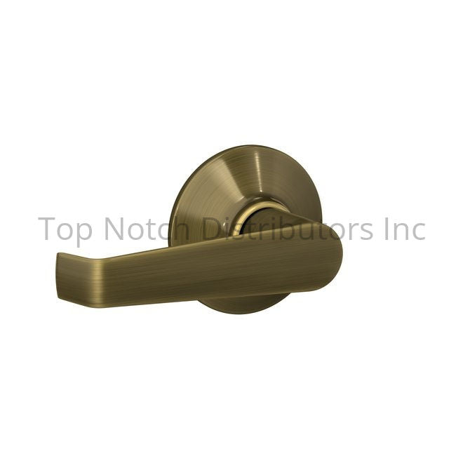 Schlage Residential F10ELA609 Elan Lever Passage Lock with 16080 La... Sparrow Supply