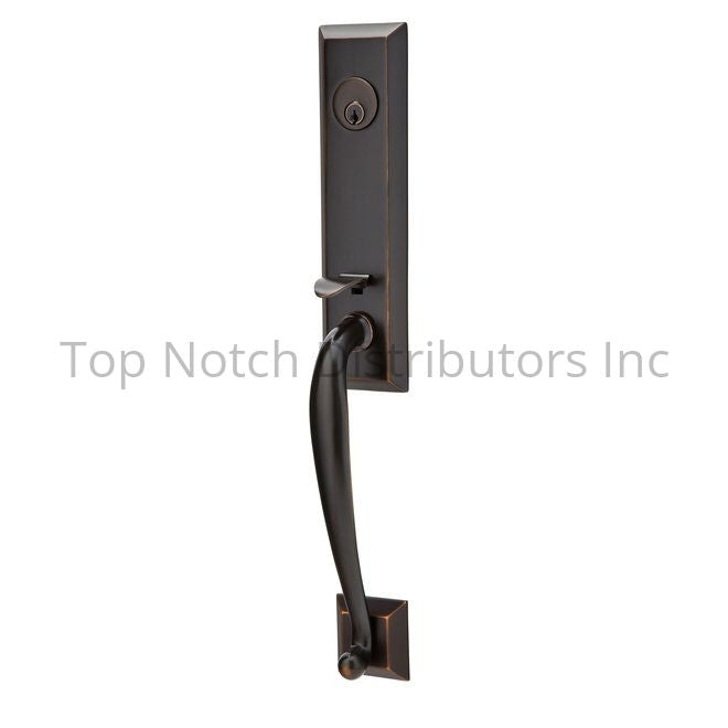 Emtek F133351RBKUS10BRH234 Ribbon And Reed Knob Right Hand 2-3/4" B... Sparrow Supply