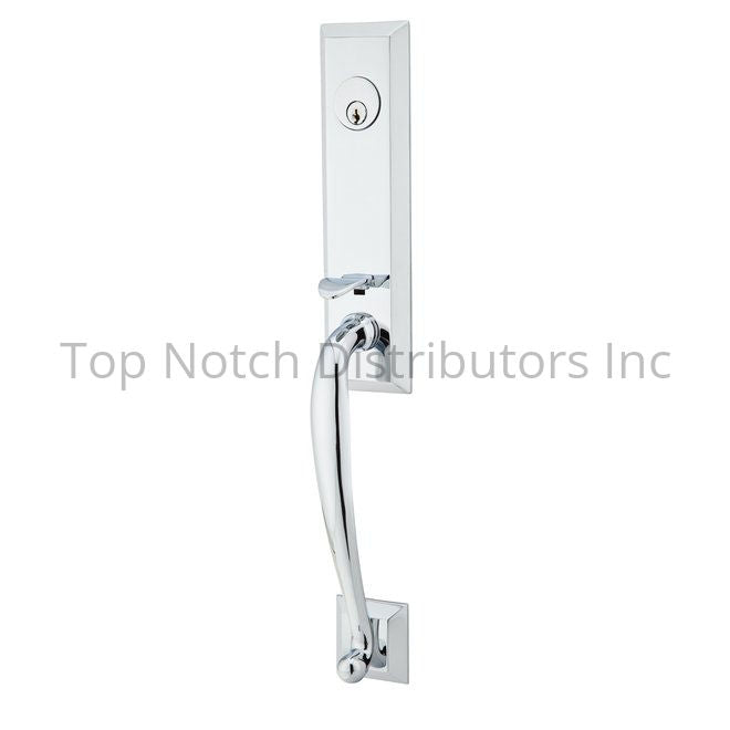 Emtek F133351RBLUS26RH234 Ribbon And Reed Lever Right Hand 2-3/4" B... Sparrow Supply