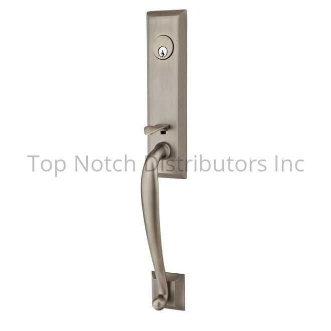 Emtek F133351TUS15ALH212 Turino Lever Left Hand 2-1/2" Backset with... Sparrow Supply