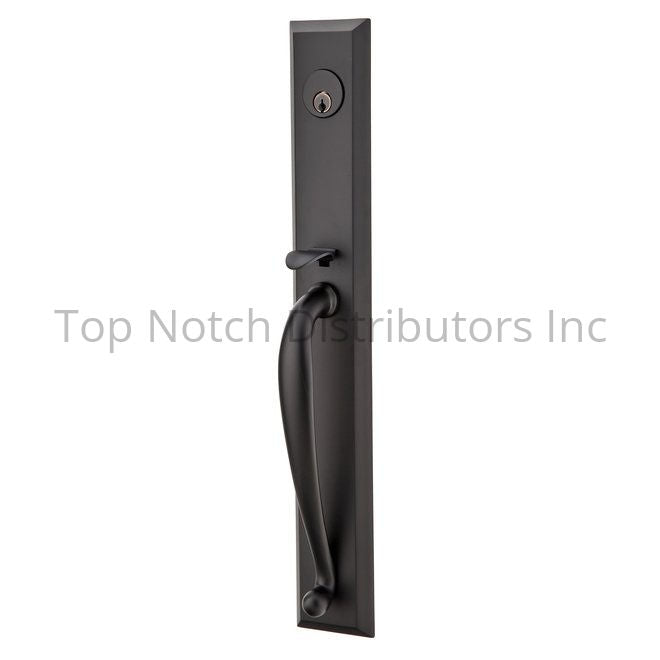 Emtek F133352STUUS19LH212 Stuttgart Lever Left Hand 2-1/2" Backset ... Sparrow Supply