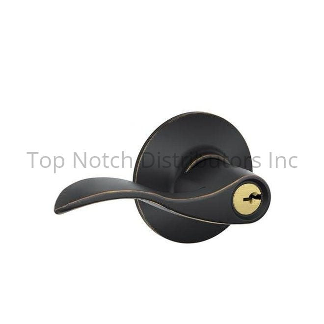 Schlage Residential F51AACC716GEORH Right Hand Accent Lever by Geor... Sparrow Supply