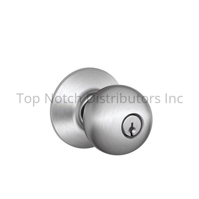 Schlage Residential F51AORB626FLALH Left Hand Orbit Knob by Flair L... Sparrow Supply