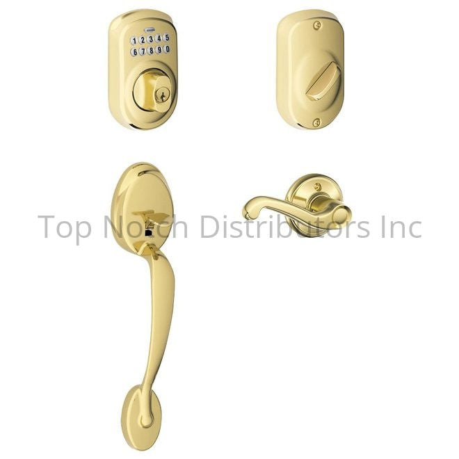 Schlage Residential FE365PLY505FLARH Right Hand Plymouth with Flair... Sparrow Supply