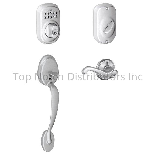 Schlage Residential FE365PLY626FLARH Right Hand Plymouth with Flair... Sparrow Supply