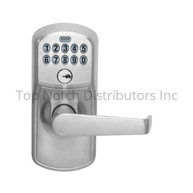 Schlage Residential FE595PLY626ELA Plymouth with Elan Lever Entry F... Sparrow Supply