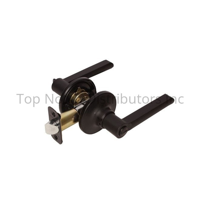 PAMEX FLF901 Alto Lever with Round Rose Privacy Lockset Grade 3 Mat... Sparrow Supply