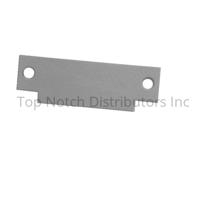Don-Jo FS260BP 1-1/4" x 4-7/8" ANSI Strike Filler Plate Brass Plated Sparrow Supply