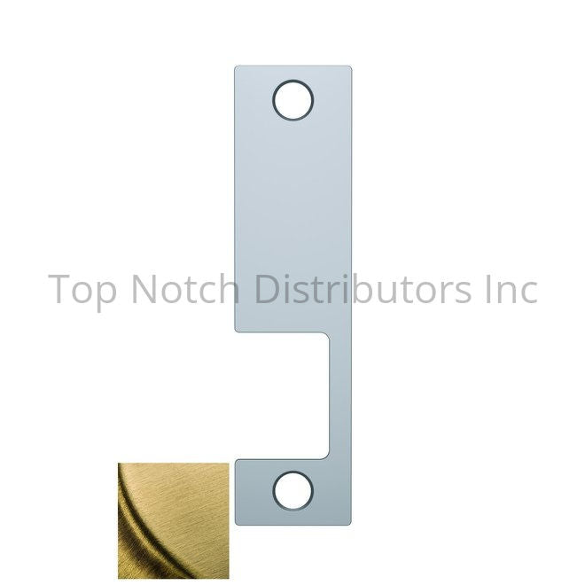 HES K606 K Faceplate for 1006 Strike Satin Brass Sparrow Supply