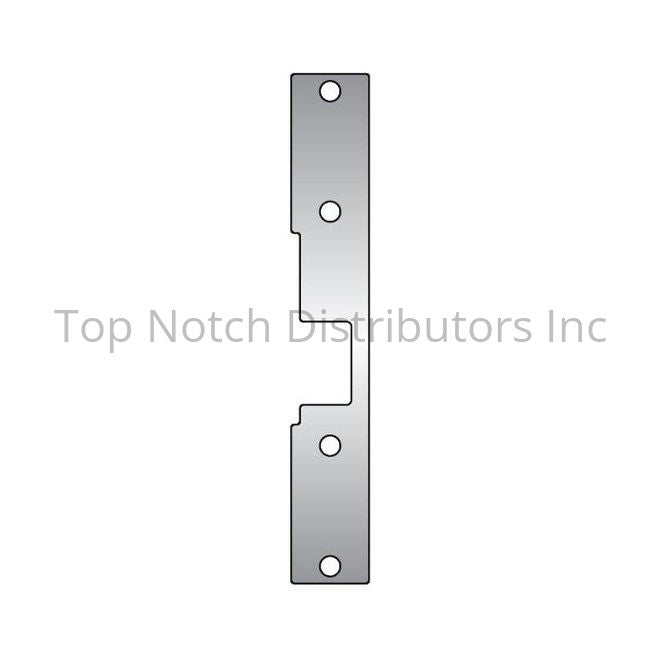 HES KM2629 KM2 Faceplate for 1006 Strike Bright Stainless Steel Pol... Sparrow Supply