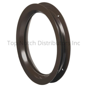 National Guard LFRA100DKBRD18 18" Self Attaching Round Glass Vision... Sparrow Supply