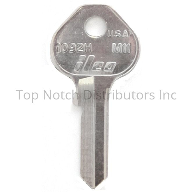Ilco M11BR Taylor Master M11 Key Blank * Must be Purchased in Multi... Sparrow Supply