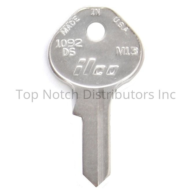Ilco M13BR Taylor Master M13 Key Blank * Must be Purchased in Multi... Sparrow Supply