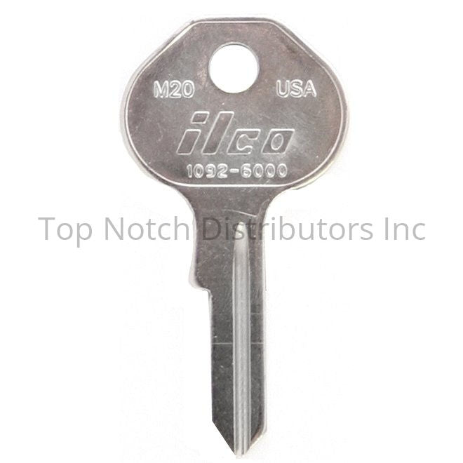Ilco M20BR Taylor Master M20 Key Blank * Must be Purchased in Multi... Sparrow Supply