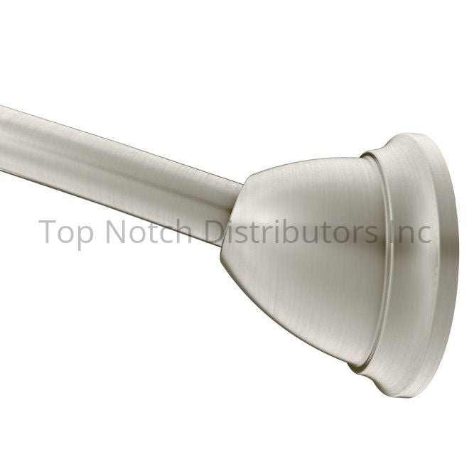 Moen MDN2170BN Curved Shower Rod with Magnetix Tension or Permanent... Sparrow Supply