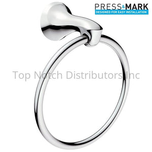 Moen MY1586CH Darcy Towel Ring Bright Chrome Sparrow Supply