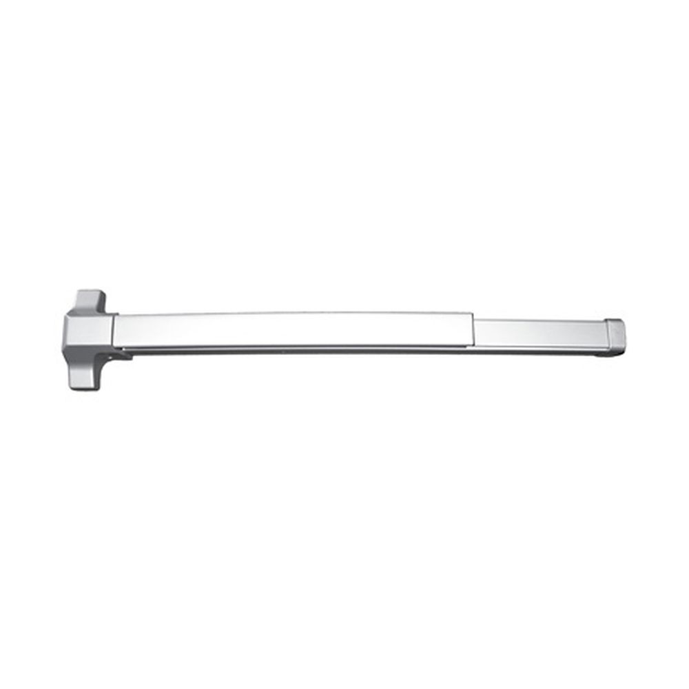 Lockey PB1100FRFIRE Fire Rated Panic Bar Rim Exit Device for 33" to 36" Door Aluminum Finish Sparrow Supply
