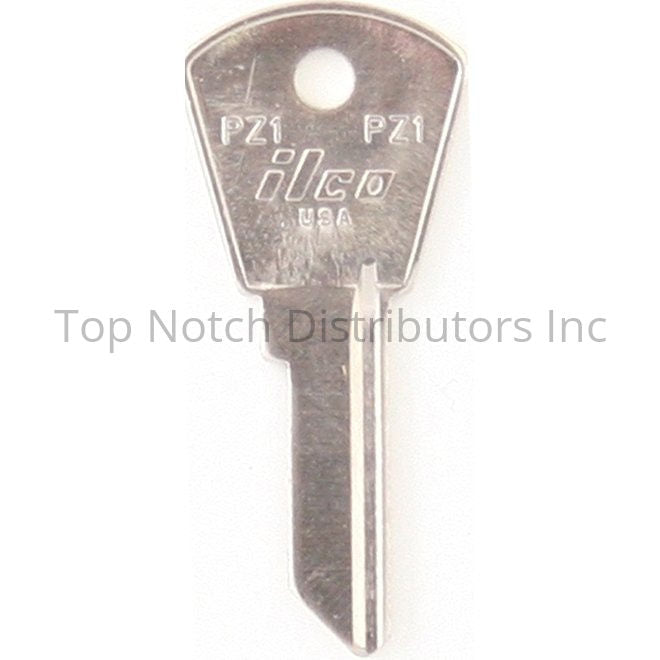 Ilco PZ1BR Taylor Papiaz Key Blank * Must be Purchased in Multiples... Sparrow Supply