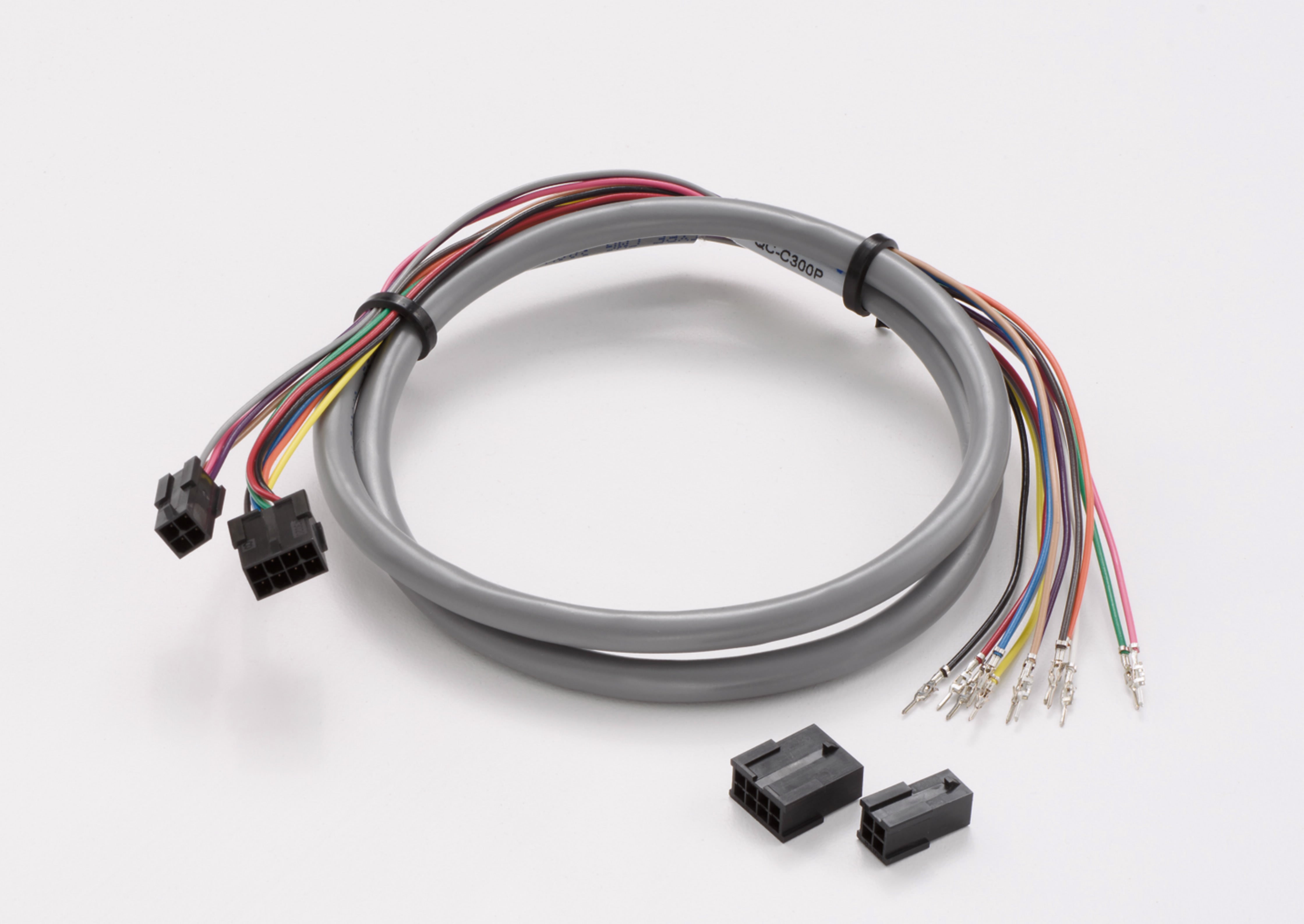 McKinney QCC300P 38" Wire Harness with 12 Wires and 8 and 4 Pin Connector # 93995 Sparrow Supply