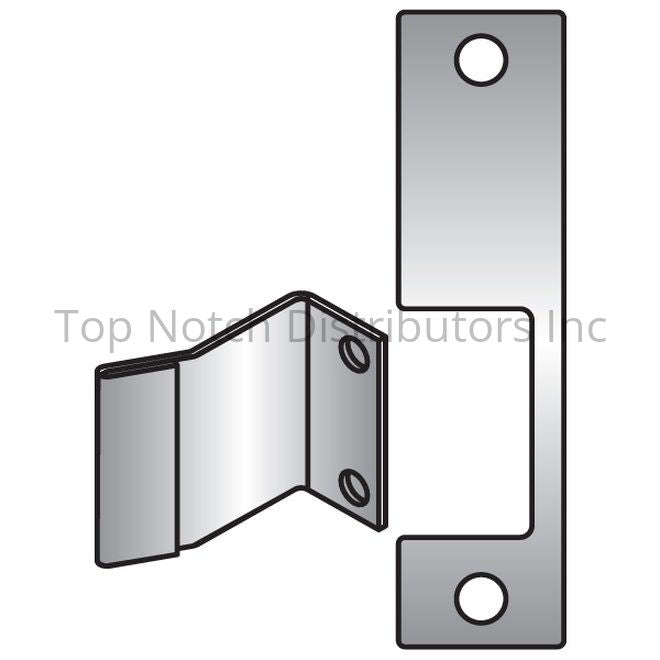 HES R630 R Faceplate for 1006 Strike Satin Stainless Steel Sparrow Supply