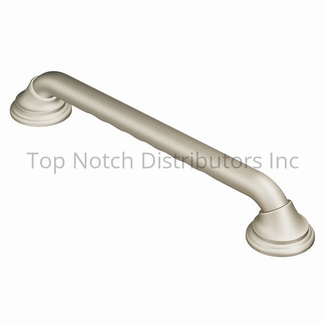 Moen R8712D3GBN Ultima 12" Curl Grip Grab Bar 1-1/4" Diameter Brush... Sparrow Supply
