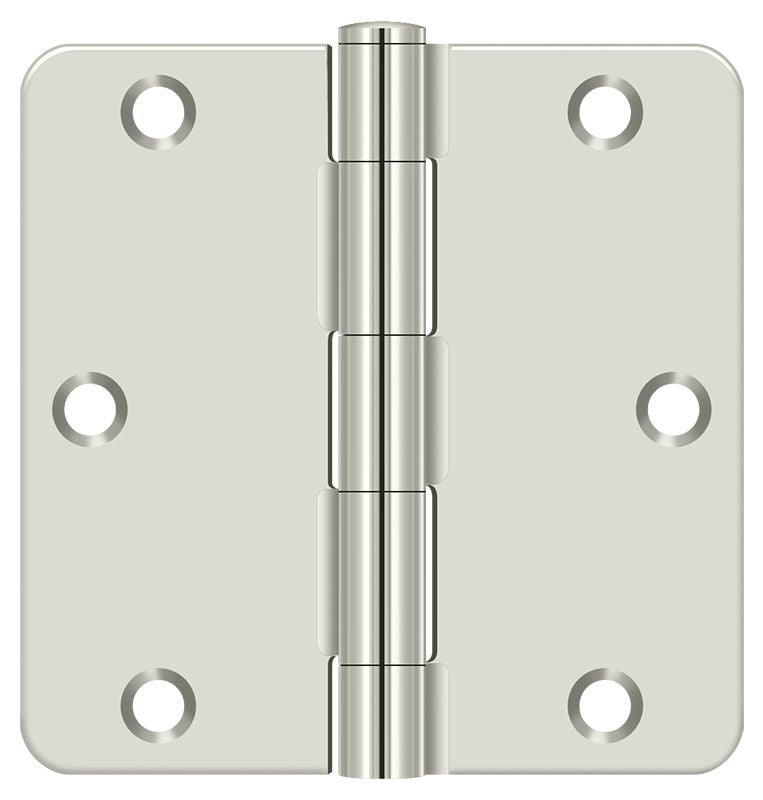 Deltana S35R414 Full Mortise Hinges - Bright Nickel Sparrow Supply