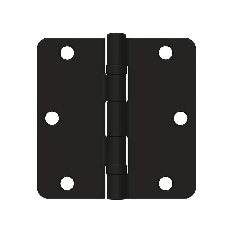 Deltana S35R4BB1 Full Mortise Hinges - Black Sparrow Supply