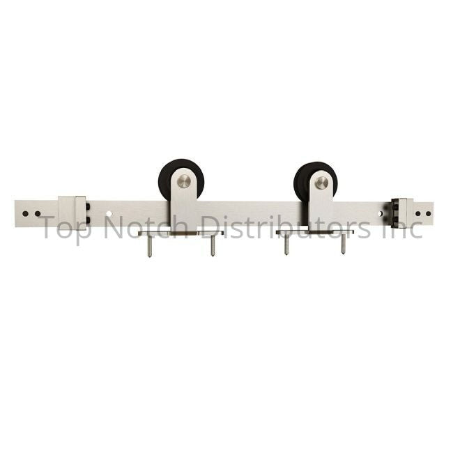 Schlage Residential SD10TMNT8619 8' Sliding Barn Door Kit with Top ... Sparrow Supply