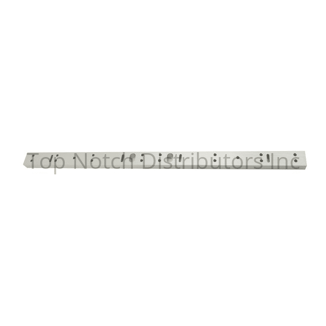 RCI SP72228 1/2" x 1" x 18-3/4" Spacer Bar for 8372; Brushed Anodiz... Sparrow Supply